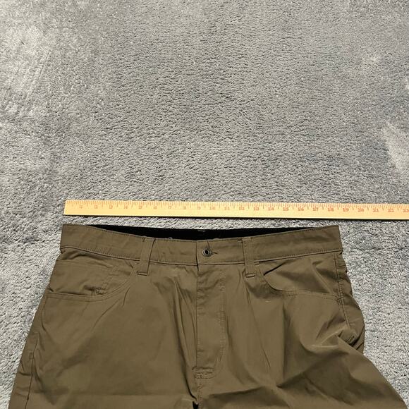 Eddie Bauer Pants Mens 38 X30 Performance Hiking Nylon Light Brown - Picture 7 of 10